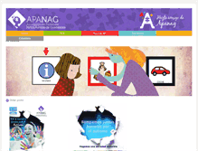 Tablet Screenshot of apanag.es